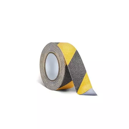 Liukuesteteippi kelt/musta 50mm x18m - Teipit ja pakkausmateriaalit - 127050 - 1