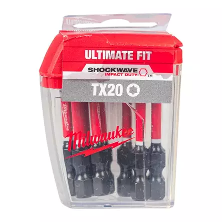 MILWAUKEE Ruuvauskärki SHW TX20 x 50mm, 10kpl/pkt - Ruuvauskärjet - 134820 - 1
