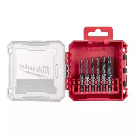 MILWAUKEE SHW Kierretappi-/porasarja 3-IN-1, HSS-G - Milwaukee Tarvikkeet - 136660 - 1