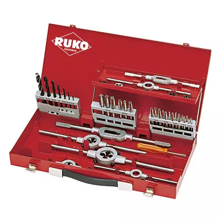 RUKO Kierretyökalusarja M3-M12 44-os. - Käsikierretapit - 112150 - 1