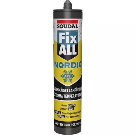 SOUDAL Fix All Turbo NORDIC liima-/tiivistemassa - Liimatiivistemassat - 139120 - 1