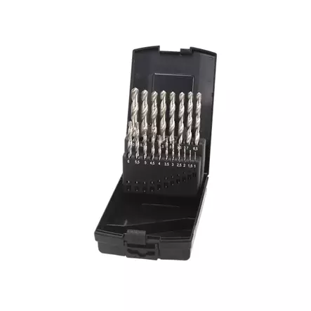 TECOS Pro Bright HSS-metalliporasarja 1-10mm - Metalliporanterät - 138120 - 1