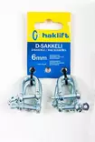 HAKLIFT D-Sakkeli M6 - Sakkelit, koukut ja renkaat - 128160 - 1