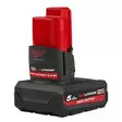 MILWAUKEE M12 HB5 REDLITHIUM Akku 5,0Ah - Työkaluakut ja latauslaitteet - 127780 - 1