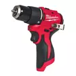 MILWAUKEE M12 BLPDRC-0 Akkuiskuporakone - Milwaukee M12 paketit - 137710 - 1