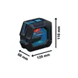 BOSCH GLL 20-22 G/AA Linjalaser VIHREÄ - Bosch kampanja - 137000 - 3