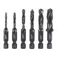 MILWAUKEE SHW Kierretappi-/porasarja 3-IN-1, HSS-G - Milwaukee Tarvikkeet - 136660 - 2