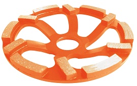 H&H GDS125AFG Timanttihiomalaikka 125 mm - Timanttikuppilaikat - 127240 - 1