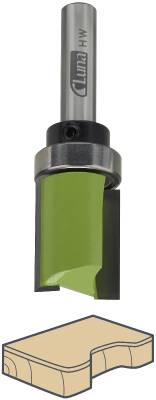 LUNA Reunajyrsin kuulalaakerilla HM 13x50mm - Yläjyrsinterät - 126930 - 1