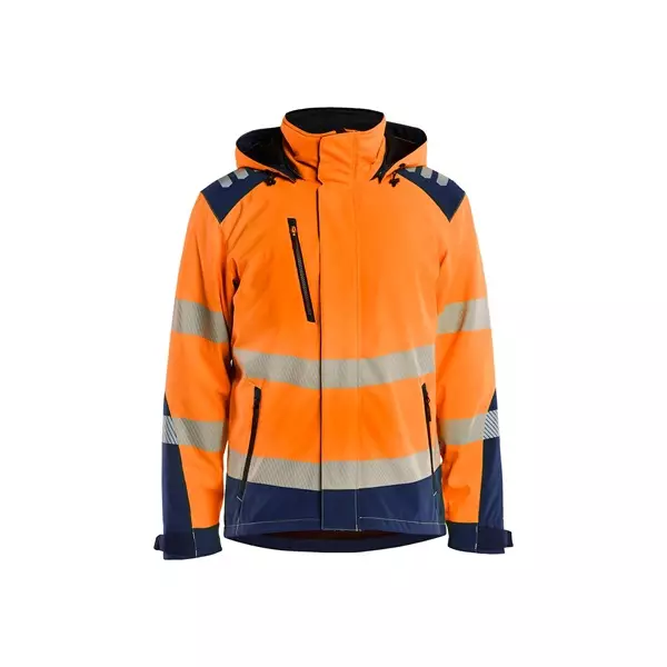 BLÅKLÄDER 4400 Highvis Softshelltakki kevyesti topattu - Talvityötakit - 136690 - 1