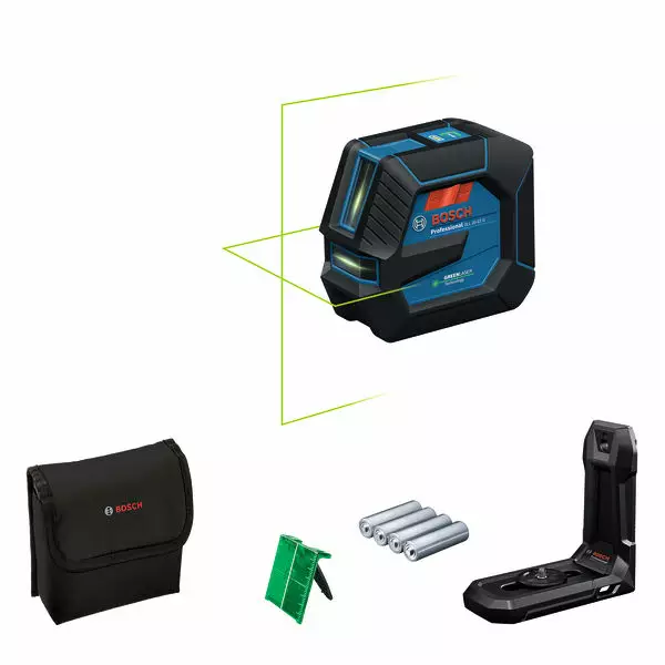 BOSCH GLL 20-22 G/AA Linjalaser VIHREÄ - Bosch kampanja - 137000 - 2