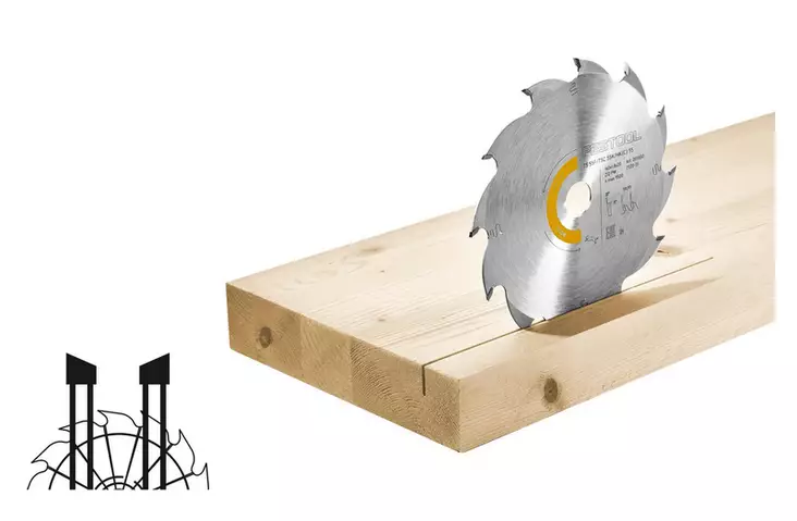 FESTOOL Panther-sahanterä HW 160x1,8x20 PW12 - Poistotuotteet - 117030 - 1