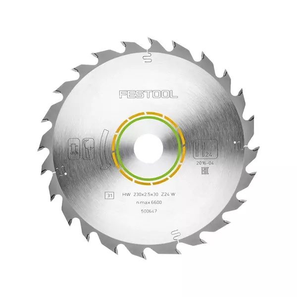 FESTOOL Vakiosahanterä 230x2,5x30 W24 - Pyörösahanterät - 117170 - 1