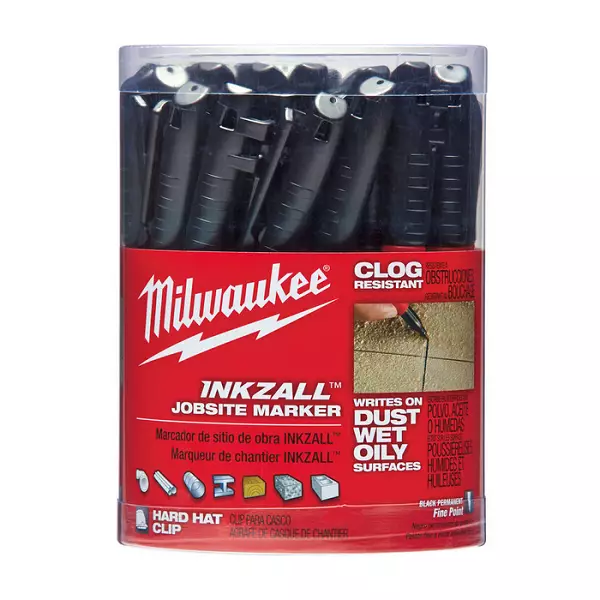 MILWAUKEE INKZALL Huopakynä, hienokärki - MÄÄRÄmarkkinat - 137300 - 1
