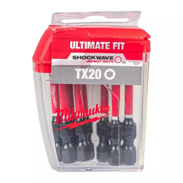 MILWAUKEE Ruuvauskärki SHW TX20 x 50mm, 10kpl/pkt - Ruuvauskärjet - 134820 - 1