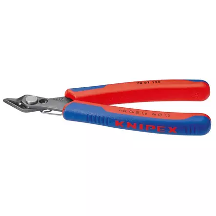 KNIPEX Elektroniikkasivuleikkurit 125mm - Sivuleikkurit - 112881 - 1