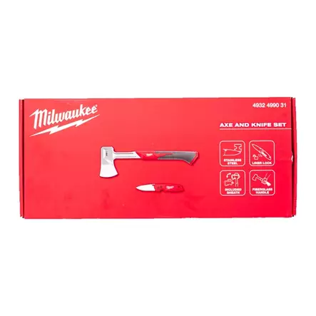 MILWAUKEE Kirves ja veitsi -paketti - Kirveet - 136571 - 2