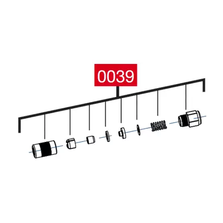 MILWAUKEE Rasvapuristimen suutin - Milwaukee varaosat - 132861 - 2