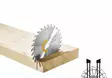 FESTOOL Sahanterä WOOD UNIVERSAL HW - Pyörösahanterät - 117031 - 1