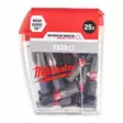 MILWAUKEE Ruuvauskärki SHW TX25 x 25mm, 25kpl/pkt - Ruuvauskärjet - 134821 - 1