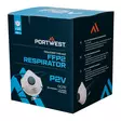PORTWEST FFP2V Hengityssuojain venttilill - Puolimaskit - 137901 - 1