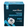 PORTWEST FFP2V Hengityssuojain venttilill - Puolimaskit - 137901 - 2