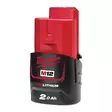 MILWAUKEE M12 B2 REDLITHIUM Akku 2,0Ah - Työkaluakut ja latauslaitteet - 117501 - 1