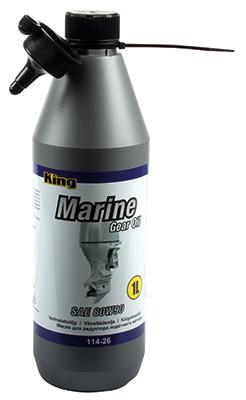 KING MARINE GEAR Veneenperäöljy 1l SAE 80W90 - Voiteluaineet - 125901 - 1