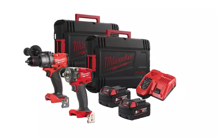 MILWAUKEE M18 FPP2B3-502X Akkukonesarja - Akkukonesarjat - 132711 - 1