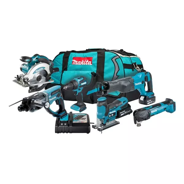 MAKITA DLX6134TX1 Konesarja LXT - Akkukonesarjat - 137821 - 1