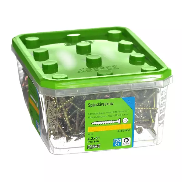 ESSVE Hobauruuvi 4,2X51 FZG-600 - HO-BAU -ruuvit - 115551 - 1