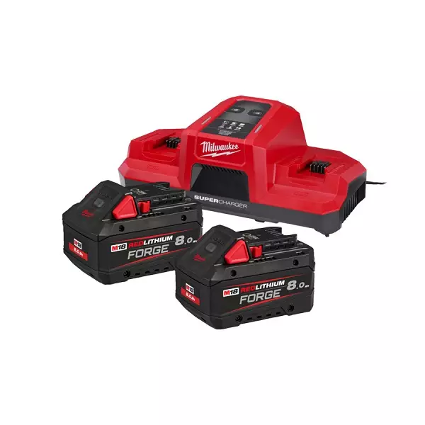 MILWAUKEE M18 FORGENRG-802DBSC Akkusarja - Työkaluakut ja latauslaitteet - 138871 - 1