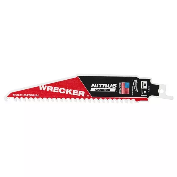 MILWAUKEE WRECKER NITRUS Puukkosahanterä 150 mm/6T - Puukkosahanterät - 135721 - 1