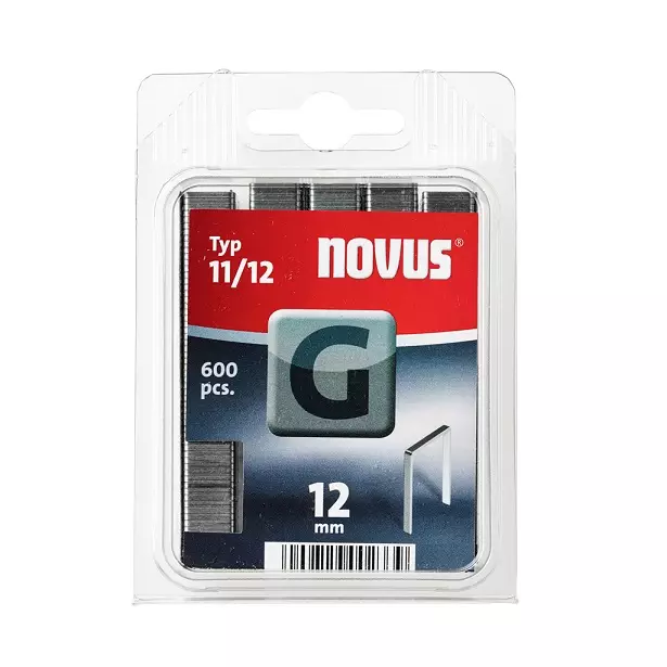 NOVUS Sinkilä G11/12mm 600kpl - Hakaset - 113851 - 1