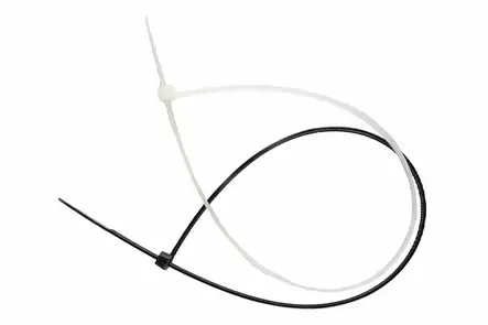 Johdinside 202x3,6 musta 100 kpl/pkt - Nippusiteet - 125842 - 1