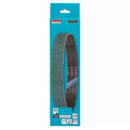 MAKITA Hiomanauha 40 mm x 760 mm K80 - Hiomanauhat nauhahiomakoneille - 138692 - 2