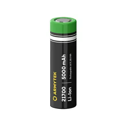 ARMYTEK 21700 Li-Ion 5000mAh akku - Muut valaisimet - 136732 - 1