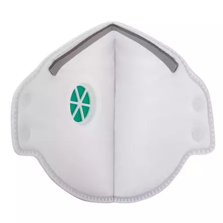 PORTWEST FFP3 Hengityssuojain venttilillä, taitettava - Puolimaskit - 137902 - 2