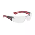 BOLLE Rush+ suojalasit KIRKAS puna-musta - Bolle suojalasit - 115202 - 1