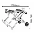 BOSCH GTA 2500 W Sahapöytä - Sähkötyökalujen tarvikkeet - 125012 - 2