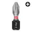 MILWAUKEE Ruuvauskärki SHW PH2 x 25mm, 25kpl/pkt - Ruuvauskärjet ja ruuvaustarvikkeet - 134812 - 2