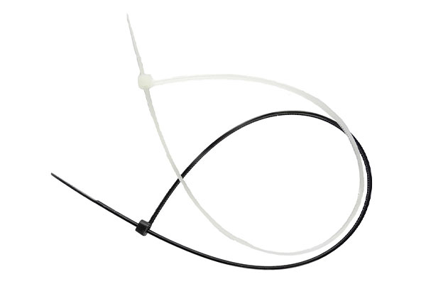 Johdinside 202x3,6 musta 100 kpl/pkt - Nippusiteet - 125842 - 1