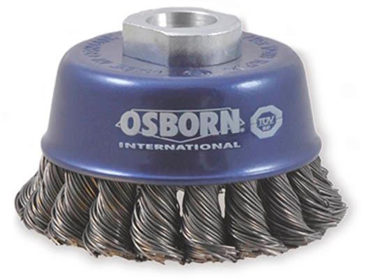 OSBORN Kuppiharja palmikoitu M14 - Katkaisu & hiomalaikat, teräsharjat - 127662 - 1