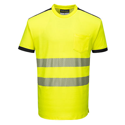 PORTWEST PW3 Hi-Vis T-paita - T-paidat - 125542 - 1