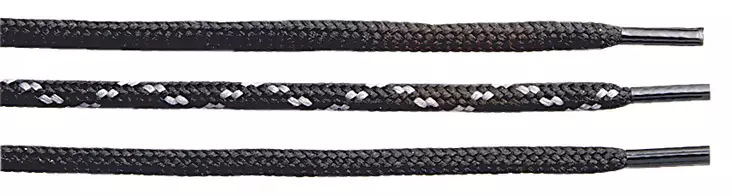 SIEVI Kengännauhat 90 cm musta - Kenkätarvikkeet - 100002 - 1