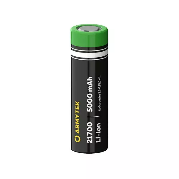 ARMYTEK 21700 Li-Ion 5000mAh akku - Muut valaisimet - 136732 - 1