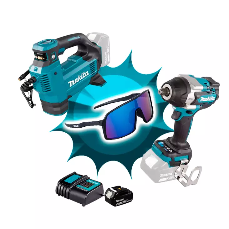 MAKITA KEVÄTPAKETTI DMP181+DTW700 - Kevät kampanja - 138592 - 1