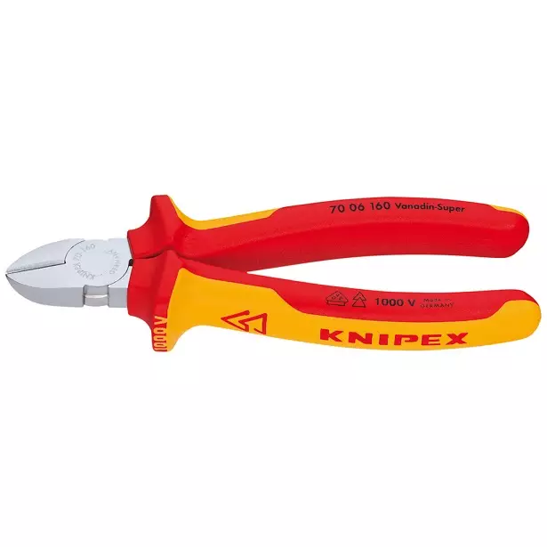 KNIPEX VDE Sivuleikkurit 160mm - Sivuleikkurit - 112802 - 1