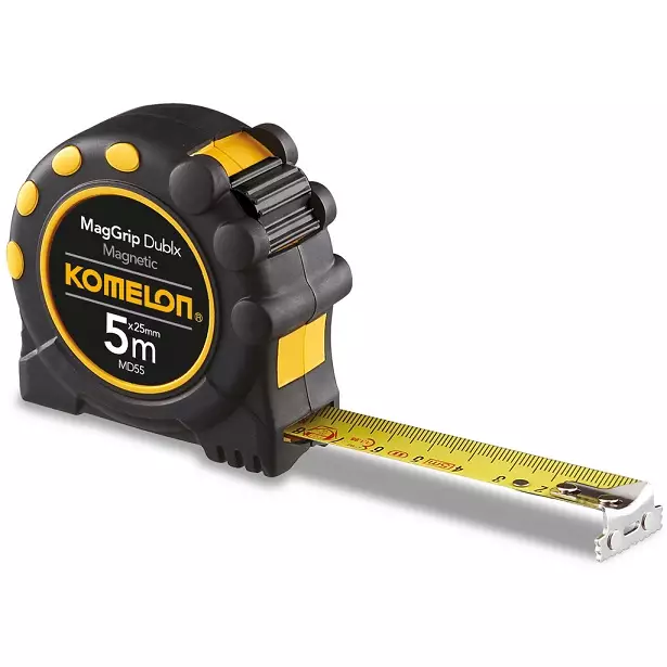 KOMELON MagGrip Dublx Rullamitta 5m x 25mm - Rulla- ja nauhamitat - 113412 - 1