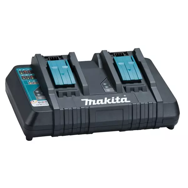 MAKITA DC18RD Kahden akun pikalatauslaite LXT - Työkaluakut ja latauslaitteet - 104672 - 1